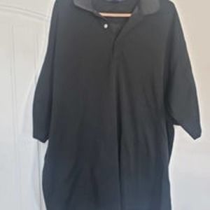 Port Authority 4XL mens polo shirt black